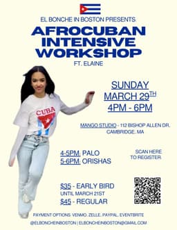 AfroCuban Intensive Workshop ft. Elaine