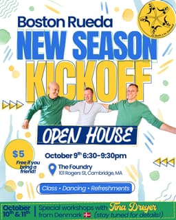 Boston Rueda New Season Kickoff - Open House