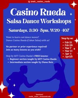 Cuban Salsa Classes w MIT Casino Rueda