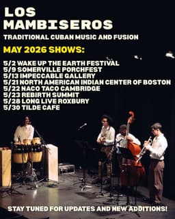 Los Mambiseros @ North American Indian Center of Boston